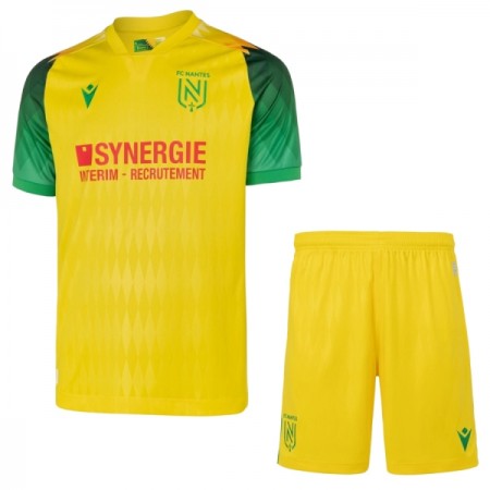 FC Nantes Dziecięca Główna Koszulki Piłkarskie 2026-27 Krótki Rękaw (+ Krótkie spodenki)