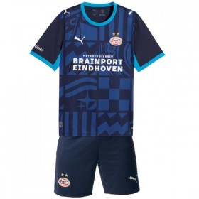 PSV Eindhoven Dziecięca Trzeciej Koszulki Piłkarskie 2026-27 Krótki Rękaw (+ Krótkie spodenki)