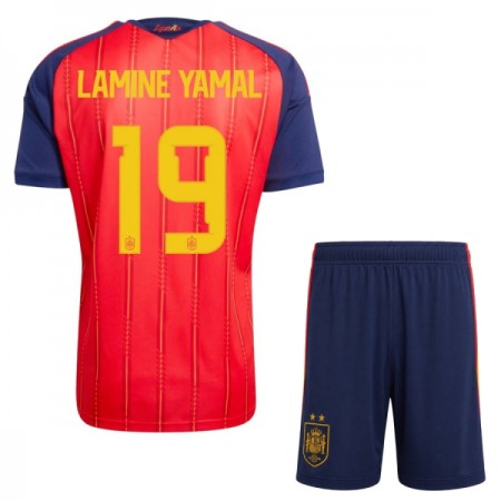 Hiszpania 2 Stars Lamine Yamal 19 Dziecięca Główna Koszulki Piłkarskie MŚ 2026 Krótki Rękaw (+ Krótkie spodenki) Hiszpania 2 Stars Lamine Yamal 19 Dziecięca Główna Koszulki Piłkarskie MŚ 2026 Krótki Rękaw (+ Krótkie spodenki)