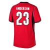 Anglia Elliot Anderson 23 Precz Koszulki Piłkarskie MŚ 2026 Krótki Rękaw Anglia Elliot Anderson 23 Precz Koszulki Piłkarskie MŚ 2026 Krótki Rękaw