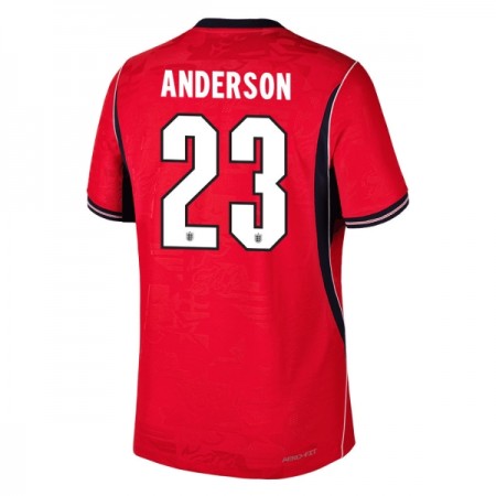 Anglia Elliot Anderson 23 Precz Koszulki Piłkarskie MŚ 2026 Krótki Rękaw Anglia Elliot Anderson 23 Precz Koszulki Piłkarskie MŚ 2026 Krótki Rękaw