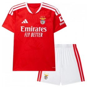 Benfica Dziecięca Główna Koszulki Piłkarskie 2026-27 Krótki Rękaw (+ Krótkie spodenki)