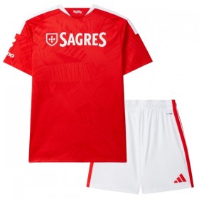 Benfica Dziecięca Główna Koszulki Piłkarskie 2026-27 Krótki Rękaw (+ Krótkie spodenki)