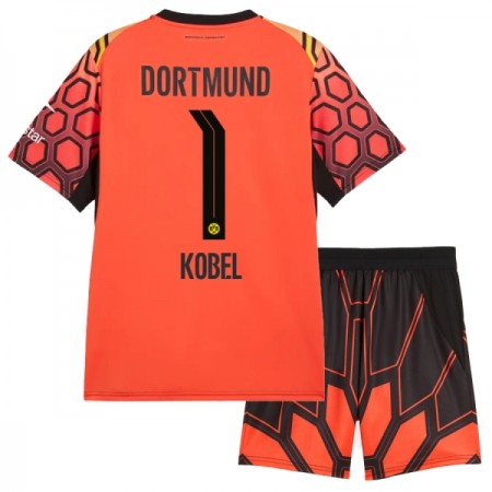 Borussia Dortmund Kobel 1 Bramkarskie Dziecięca Główna Koszulki Piłkarskie 2026-27 Pomarańczowy Krótki Rękaw (+ Krótkie spodenki) Borussia Dortmund Kobel 1 Bramkarskie Dziecięca Główna Koszulki Piłkarskie 2026-27 Pomarańczowy Krótki Rękaw (+ Krótkie spodenki)