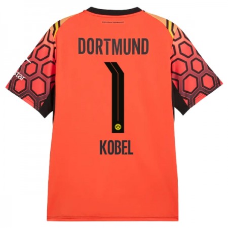 Borussia Dortmund Kobel 1 Bramkarskie Główna Koszulki Piłkarskie 2026-27 Pomarańczowy Krótki Rękaw Borussia Dortmund Kobel 1 Bramkarskie Główna Koszulki Piłkarskie 2026-27 Pomarańczowy Krótki Rękaw