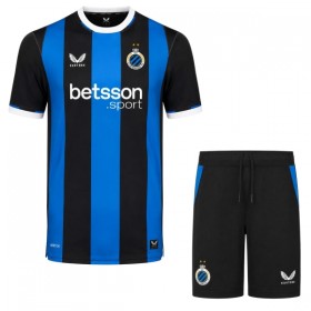 Club Brugge Dziecięca Główna Koszulki Piłkarskie 2026-27 Krótki Rękaw (+ Krótkie spodenki)