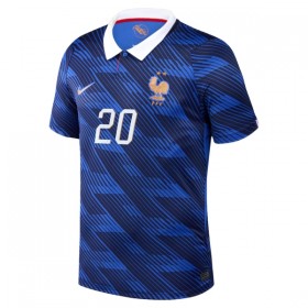 Francja Desire Doue 20 Główna Koszulki Piłkarskie MŚ 2026 Krótki Rękaw