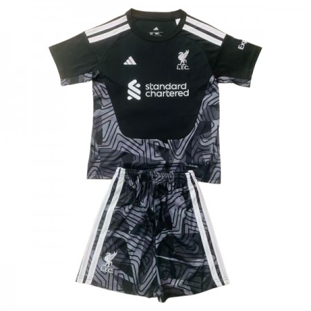 Liverpool Bramkarskie Dziecięca Koszulki Piłkarskie 2026-27 Czarny Krótki Rękaw (+ Krótkie spodenki) Liverpool Bramkarskie Dziecięca Koszulki Piłkarskie 2026-27 Czarny Krótki Rękaw (+ Krótkie spodenki)