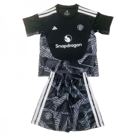 Manchester United Bramkarskie Dziecięca Koszulki Piłkarskie 2026-27 Czarny Krótki Rękaw (+ Krótkie spodenki) Manchester United Bramkarskie Dziecięca Koszulki Piłkarskie 2026-27 Czarny Krótki Rękaw (+ Krótkie spodenki)