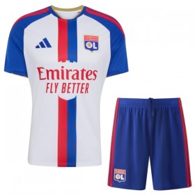 Olympique Lyon Dziecięca Główna Koszulki Piłkarskie 2026-27 Krótki Rękaw (+ Krótkie spodenki)