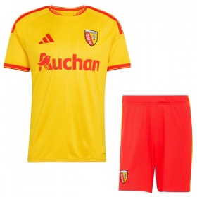 RC LENS Dziecięca Główna Koszulki Piłkarskie 2026-27 Krótki Rękaw (+ Krótkie spodenki)