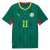 Senegal Jackson 11 Precz Koszulki Piłkarskie MŚ 2026 Krótki Rękaw