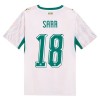 Senegal Sarr 18 Główna Koszulki Piłkarskie MŚ 2026 Krótki Rękaw Senegal Sarr 18 Główna Koszulki Piłkarskie MŚ 2026 Krótki Rękaw