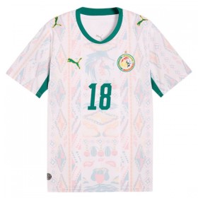 Senegal Sarr 18 Główna Koszulki Piłkarskie MŚ 2026 Krótki Rękaw