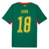 Senegal Sarr 18 Precz Koszulki Piłkarskie MŚ 2026 Krótki Rękaw Senegal Sarr 18 Precz Koszulki Piłkarskie MŚ 2026 Krótki Rękaw