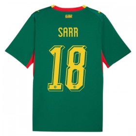 Senegal Sarr 18 Precz Koszulki Piłkarskie MŚ 2026 Krótki Rękaw