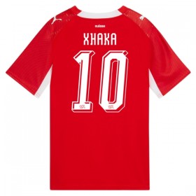 Szwajcaria Granit Xhaka 10 Główna Koszulki Piłkarskie MŚ 2026 Krótki Rękaw