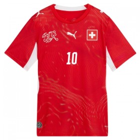 Szwajcaria Granit Xhaka 10 Główna Koszulki Piłkarskie MŚ 2026 Krótki Rękaw