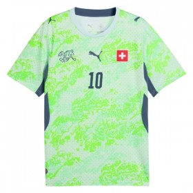Szwajcaria Granit Xhaka 10 Precz Koszulki Piłkarskie MŚ 2026 Krótki Rękaw