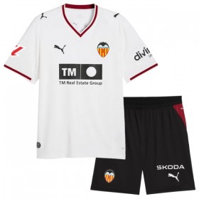 Valencia CF Dziecięca Główna Koszulki Piłkarskie 2026-27 Krótki Rękaw (+ Krótkie spodenki)