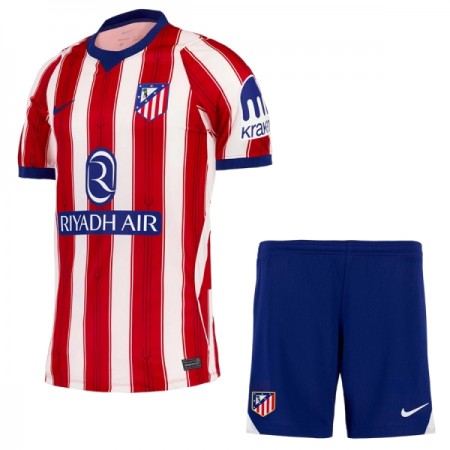 Atlético Madryt Dziecięca Główna Koszulki Piłkarskie 2026-27 Krótki Rękaw (+ Krótkie spodenki) Atlético Madryt Dziecięca Główna Koszulki Piłkarskie 2026-27 Krótki Rękaw (+ Krótkie spodenki)