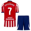 Atlético Madryt Griezmann 7 Dziecięca Główna Koszulki Piłkarskie 2026-27 Krótki Rękaw (+ Krótkie spodenki)
