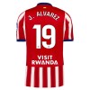 Atlético Madryt J. Alvarez 19 Główna Koszulki Piłkarskie 2026-27 Krótki Rękaw Atlético Madryt J. Alvarez 19 Główna Koszulki Piłkarskie 2026-27 Krótki Rękaw