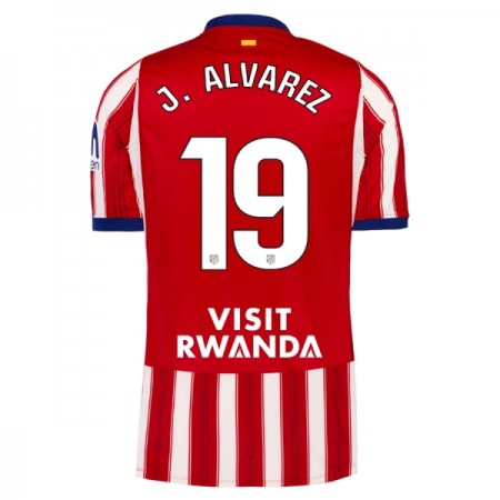 Atlético Madryt J. Alvarez 19 Główna Koszulki Piłkarskie 2026-27 Krótki Rękaw Atlético Madryt J. Alvarez 19 Główna Koszulki Piłkarskie 2026-27 Krótki Rękaw