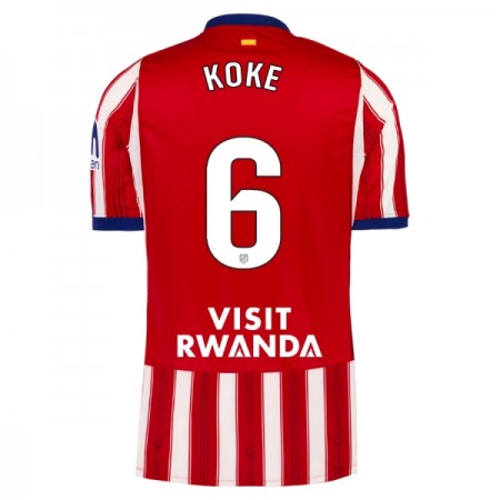 Atlético Madryt Koke 6 Główna Koszulki Piłkarskie 2026-27 Krótki Rękaw Atlético Madryt Koke 6 Główna Koszulki Piłkarskie 2026-27 Krótki Rękaw