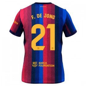 FC Barcelona F. De Jong 21 Główna Koszulki Piłkarskie 2026-27 Krótki Rękaw
