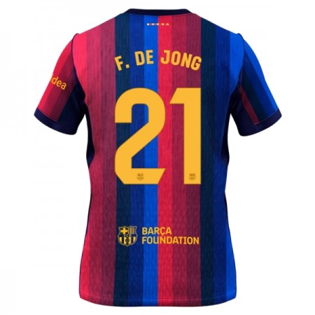 FC Barcelona F. De Jong 21 Główna Koszulki Piłkarskie 2026-27 Krótki Rękaw FC Barcelona F. De Jong 21 Główna Koszulki Piłkarskie 2026-27 Krótki Rękaw