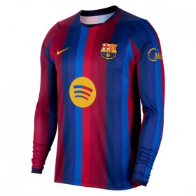 FC Barcelona Główna Koszulki Piłkarskie 2026-27 Długi Rękaw