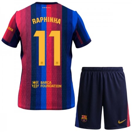 FC Barcelona Raphinha 11 Dziecięca Główna Koszulki Piłkarskie 2026-27 Krótki Rękaw (+ Krótkie spodenki) FC Barcelona Raphinha 11 Dziecięca Główna Koszulki Piłkarskie 2026-27 Krótki Rękaw (+ Krótkie spodenki)