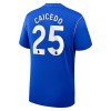 Chelsea Caicedo 25 Dziecięca Główna Koszulki Piłkarskie 2026-27 Krótki Rękaw (+ Krótkie spodenki)