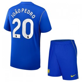 Chelsea Joao Pedro 20 Dziecięca Główna Koszulki Piłkarskie 2026-27 Krótki Rękaw (+ Krótkie spodenki)