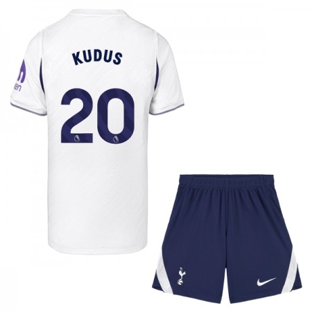Tottenham Hotspur Kudus 20 Dziecięca Główna Koszulki Piłkarskie 2026-27 Krótki Rękaw (+ Krótkie spodenki) Tottenham Hotspur Kudus 20 Dziecięca Główna Koszulki Piłkarskie 2026-27 Krótki Rękaw (+ Krótkie spodenki)