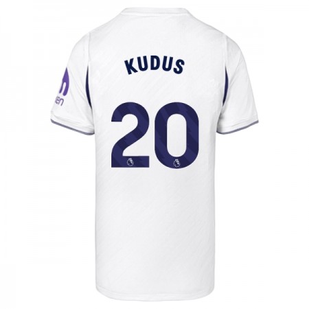 Tottenham Hotspur Kudus 20 Główna Koszulki Piłkarskie 2026-27 Krótki Rękaw Tottenham Hotspur Kudus 20 Główna Koszulki Piłkarskie 2026-27 Krótki Rękaw