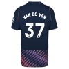 Tottenham Hotspur Van De Ven 37 Precz Koszulki Piłkarskie 2026-27 Krótki Rękaw Tottenham Hotspur Van De Ven 37 Precz Koszulki Piłkarskie 2026-27 Krótki Rękaw