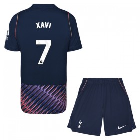 Tottenham Hotspur Xavi 7 Dziecięca Precz Koszulki Piłkarskie 2026-27 Krótki Rękaw (+ Krótkie spodenki)