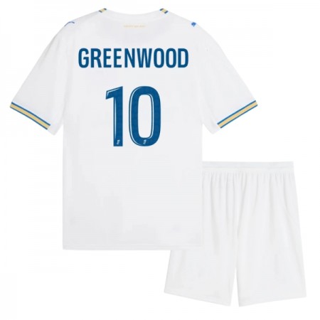 Olympique Marsylia Greenwood 10 Dziecięca Główna Koszulki Piłkarskie 2026-27 Krótki Rękaw (+ Krótkie spodenki) Olympique Marsylia Greenwood 10 Dziecięca Główna Koszulki Piłkarskie 2026-27 Krótki Rękaw (+ Krótkie spodenki)