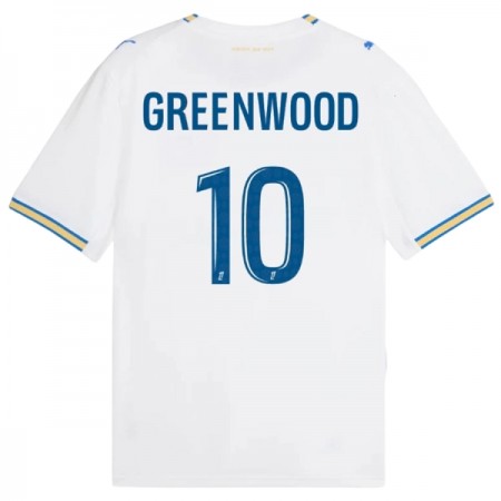 Olympique Marsylia Greenwood 10 Główna Koszulki Piłkarskie 2026-27 Krótki Rękaw
