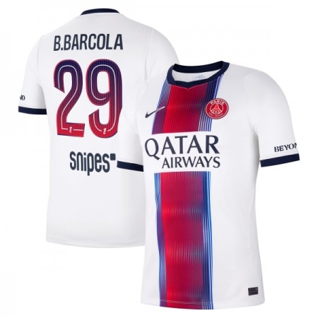 Paris Saint-Germain Bradley Barcola 29 Precz Koszulki Piłkarskie 2026-27 Krótki Rękaw