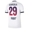 Paris Saint-Germain Bradley Barcola 29 Precz Koszulki Piłkarskie 2026-27 Krótki Rękaw