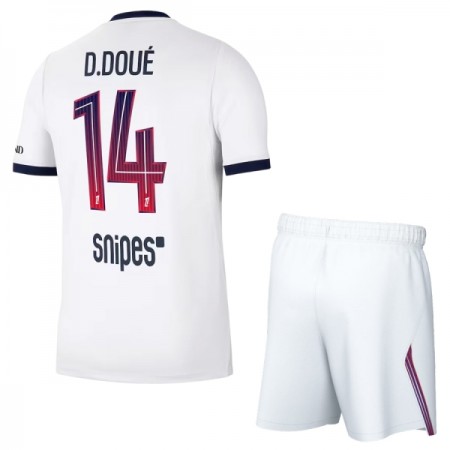 Paris Saint-Germain Desire Doue 14 Dziecięca Precz Koszulki Piłkarskie 2026-27 Krótki Rękaw (+ Krótkie spodenki)