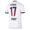 Paris Saint-Germain Vitinha 17 Precz Koszulki Piłkarskie 2026-27 Krótki Rękaw