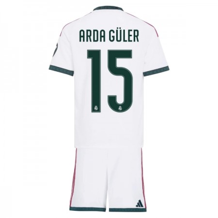 Real Madryt Arda Guler 15 Dziecięca Główna Koszulki Piłkarskie 2026-27 Krótki Rękaw (+ Krótkie spodenki) Real Madryt Arda Guler 15 Dziecięca Główna Koszulki Piłkarskie 2026-27 Krótki Rękaw (+ Krótkie spodenki)