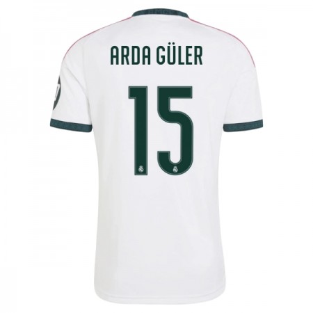 Real Madryt Arda Guler 15 Główna Koszulki Piłkarskie 2026-27 Krótki Rękaw Real Madryt Arda Guler 15 Główna Koszulki Piłkarskie 2026-27 Krótki Rękaw