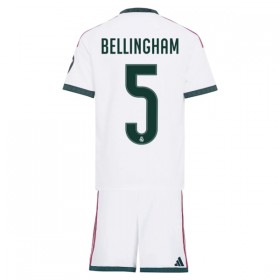 Real Madryt Bellingham 5 Dziecięca Główna Koszulki Piłkarskie 2026-27 Krótki Rękaw (+ Krótkie spodenki)