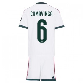 Real Madryt Camavinga 6 Dziecięca Główna Koszulki Piłkarskie 2026-27 Krótki Rękaw (+ Krótkie spodenki)