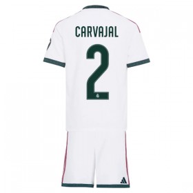 Real Madryt Carvajal 2 Dziecięca Główna Koszulki Piłkarskie 2026-27 Krótki Rękaw (+ Krótkie spodenki)